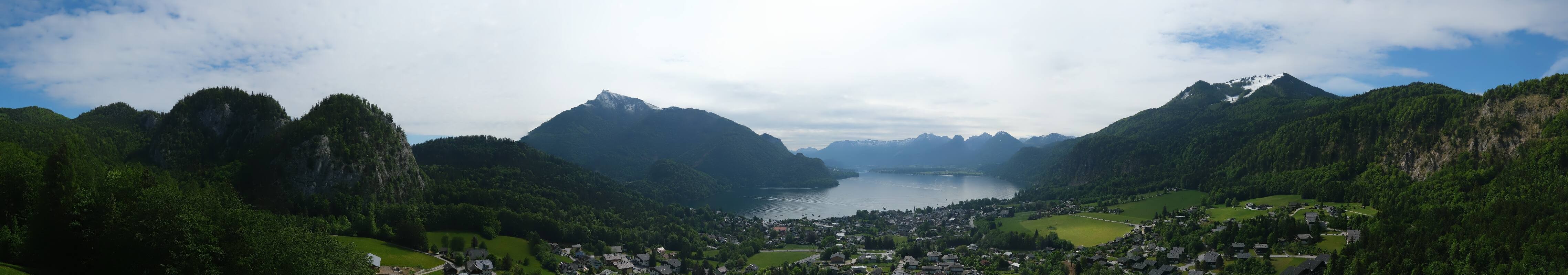Archiv Foto Webcam St. Gilgen am Wolfgangsee Panorama