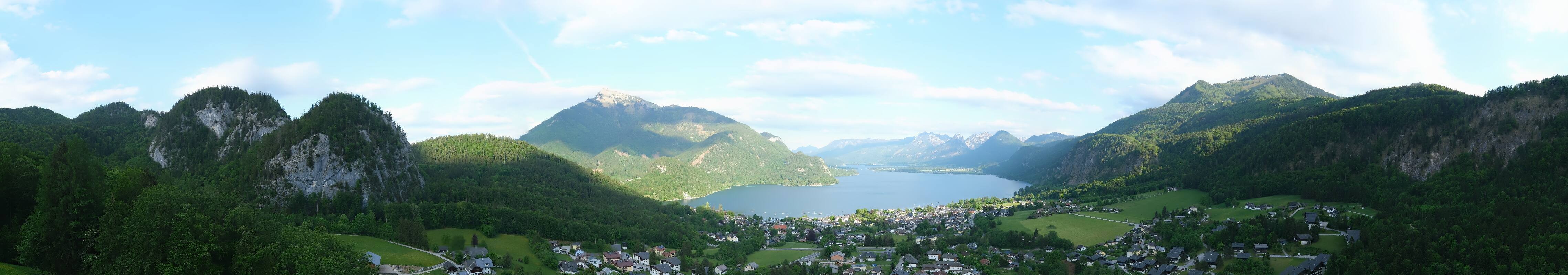 Archiv Foto Webcam St. Gilgen am Wolfgangsee Panorama