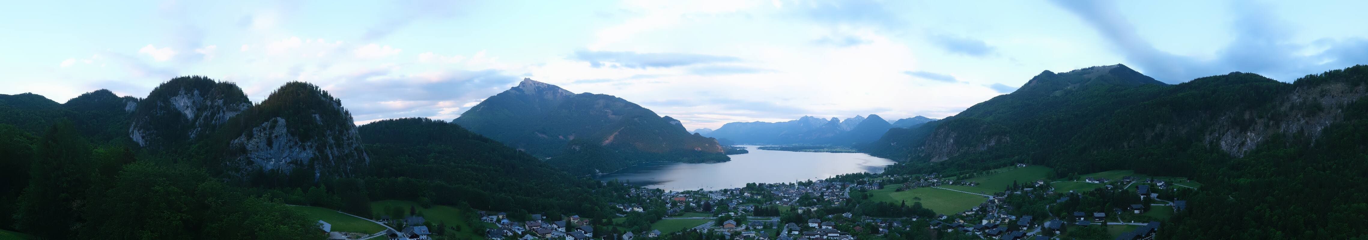 Archiv Foto Webcam St. Gilgen am Wolfgangsee Panorama