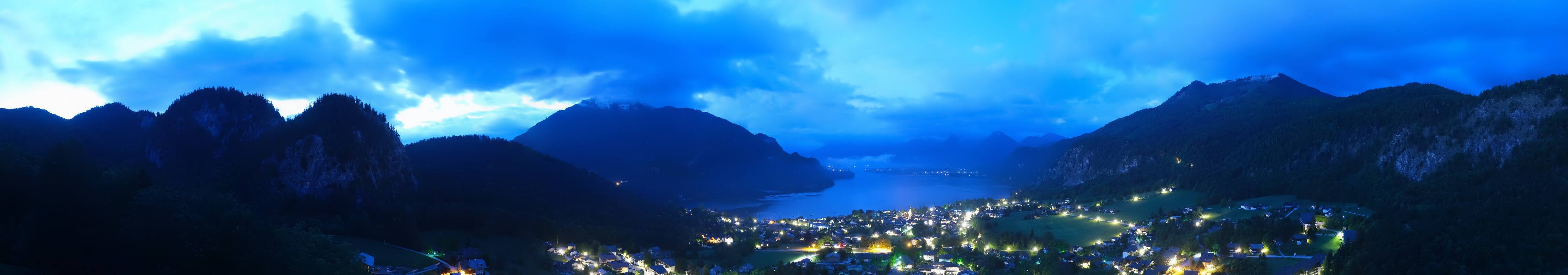 Archiv Foto Webcam St. Gilgen am Wolfgangsee Panorama
