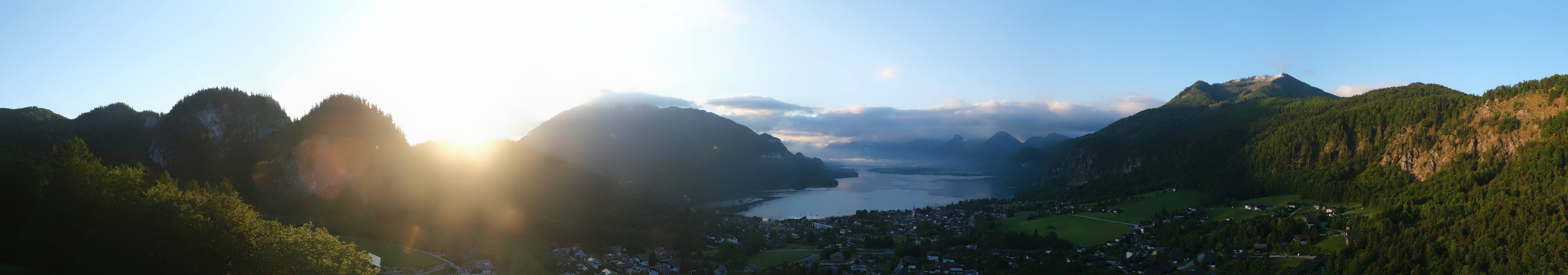 Archiv Foto Webcam St. Gilgen am Wolfgangsee Panorama