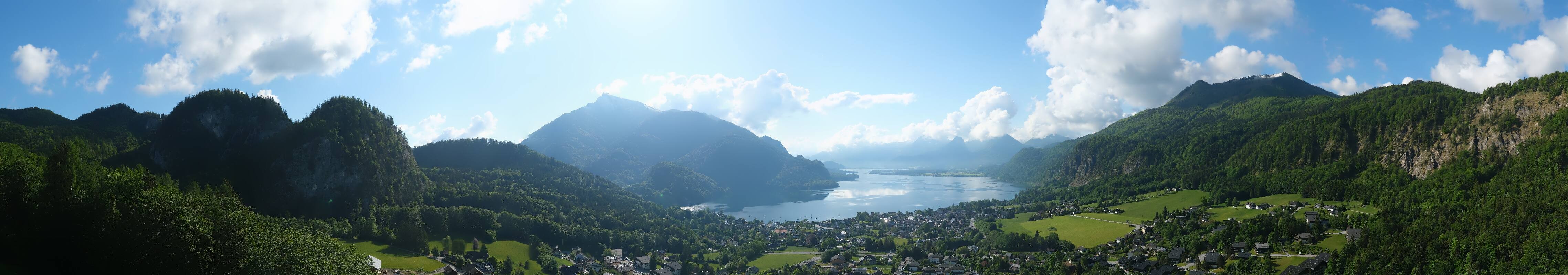 Archiv Foto Webcam St. Gilgen am Wolfgangsee Panorama