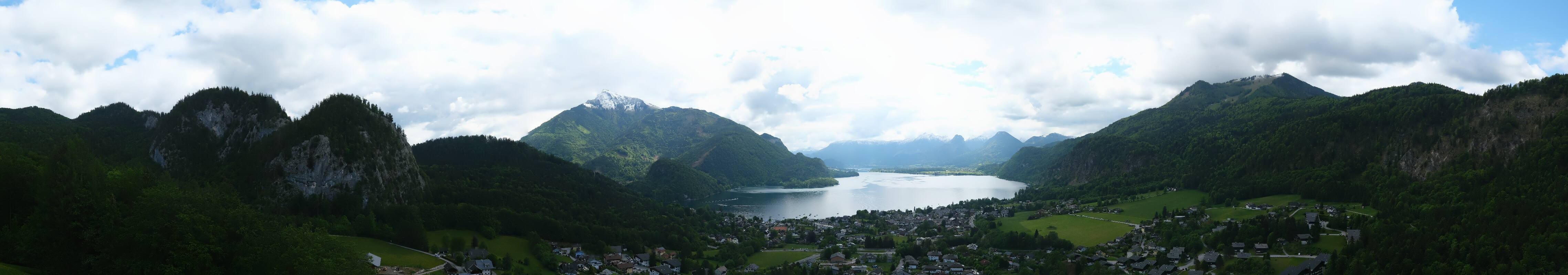 Archiv Foto Webcam St. Gilgen am Wolfgangsee Panorama