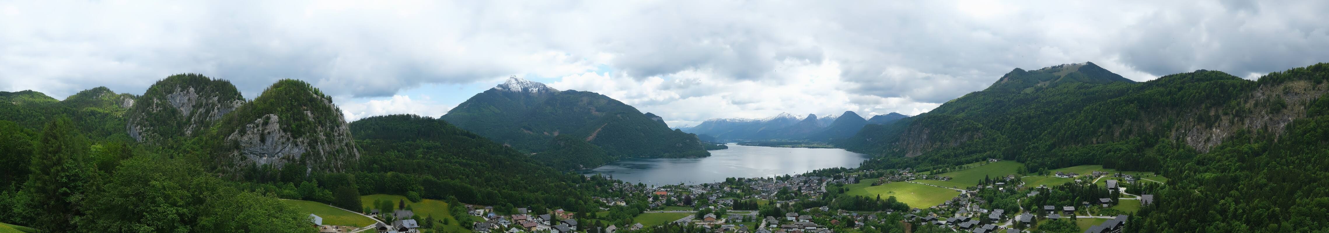 Archiv Foto Webcam St. Gilgen am Wolfgangsee Panorama