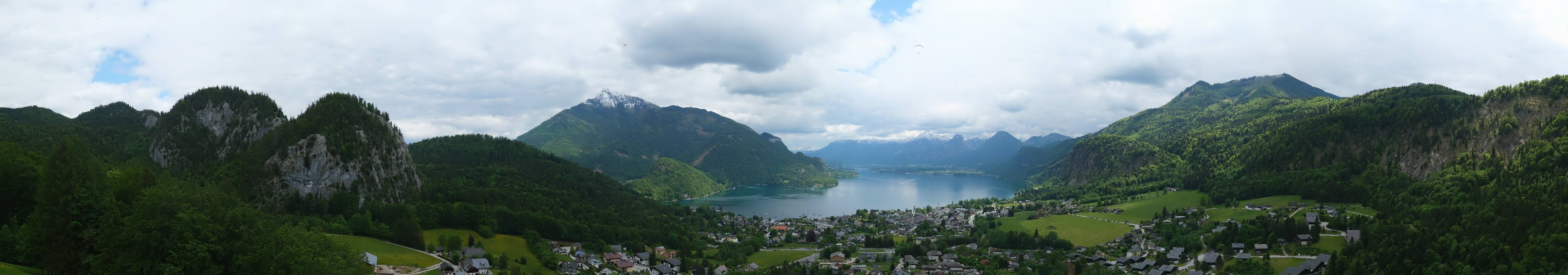 Archiv Foto Webcam St. Gilgen am Wolfgangsee Panorama