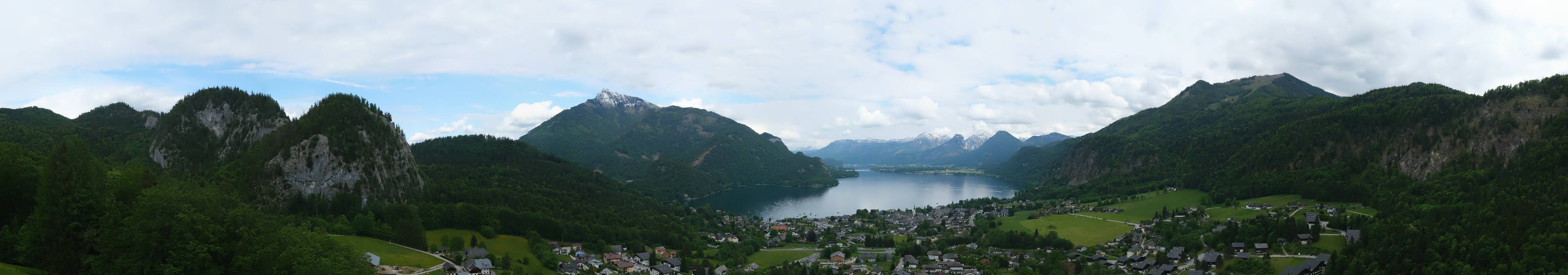 Archiv Foto Webcam St. Gilgen am Wolfgangsee Panorama