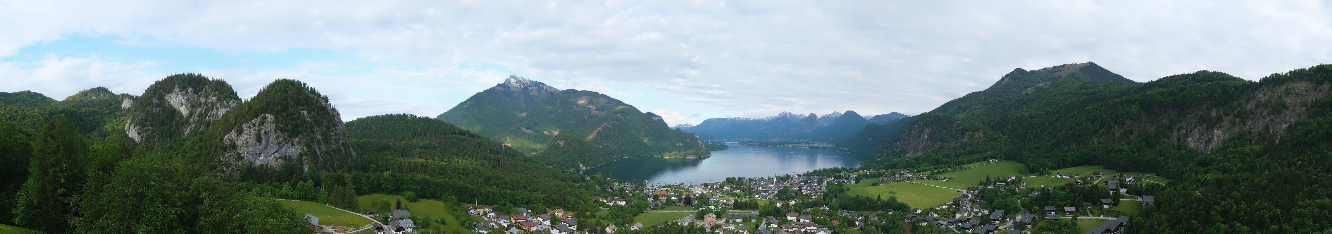 Archiv Foto Webcam St. Gilgen am Wolfgangsee Panorama