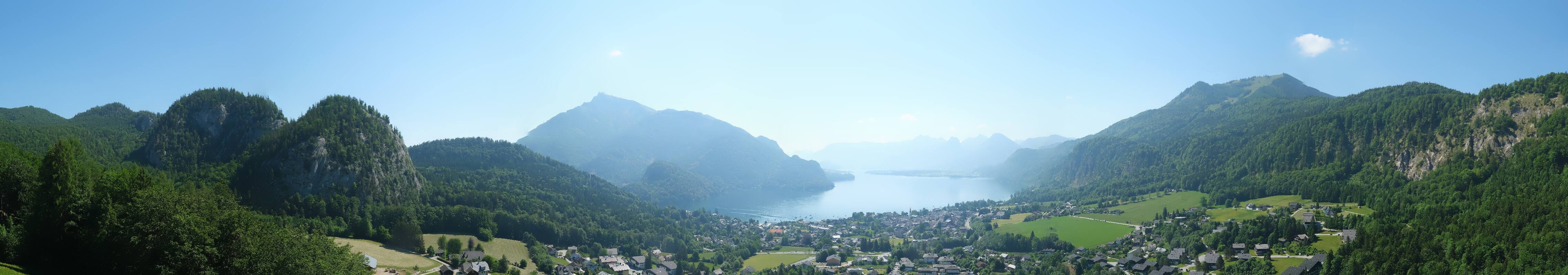 Archiv Foto Webcam St. Gilgen am Wolfgangsee Panorama