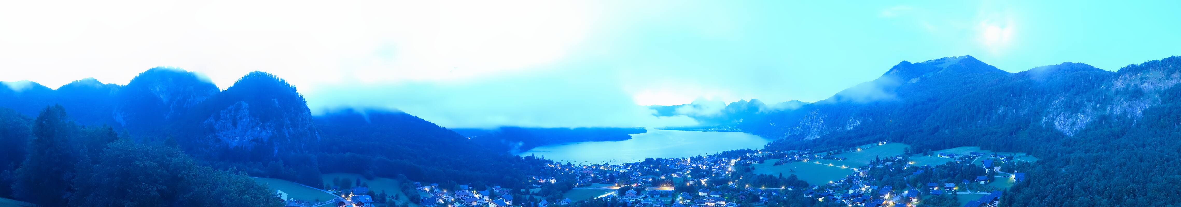 Archiv Foto Webcam St. Gilgen am Wolfgangsee Panorama