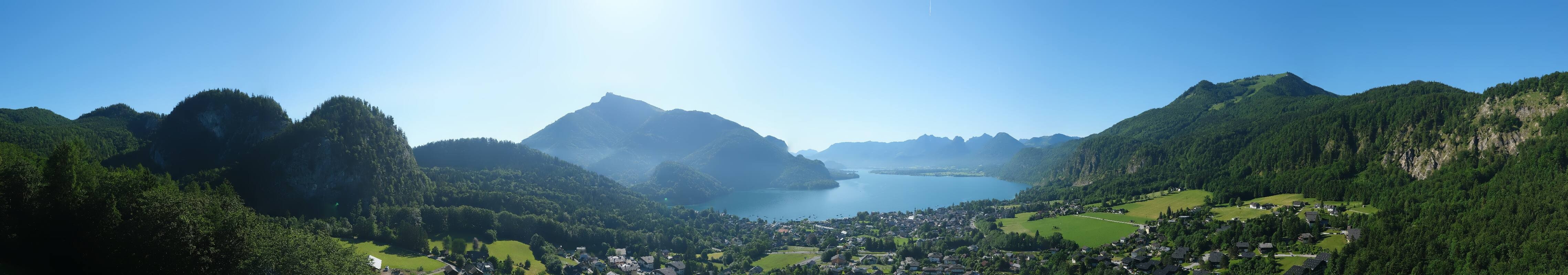 Archiv Foto Webcam St. Gilgen am Wolfgangsee Panorama