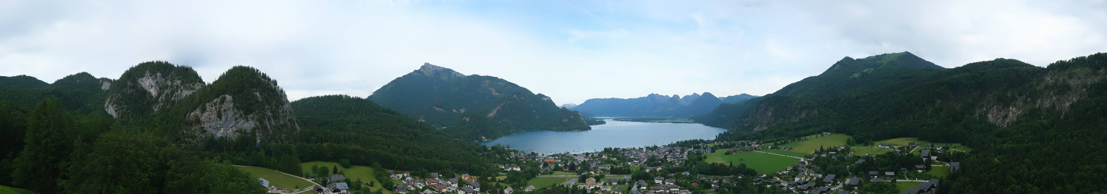 Archiv Foto Webcam St. Gilgen am Wolfgangsee Panorama