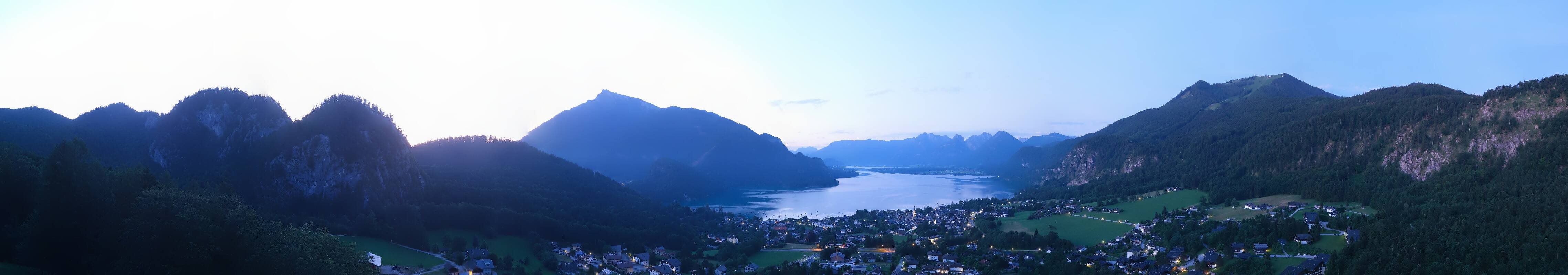 Archiv Foto Webcam St. Gilgen am Wolfgangsee Panorama