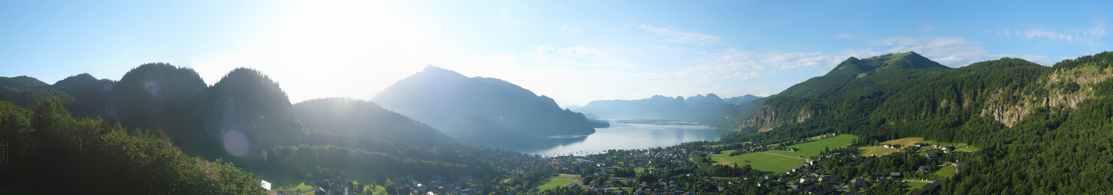 Archiv Foto Webcam St. Gilgen am Wolfgangsee Panorama