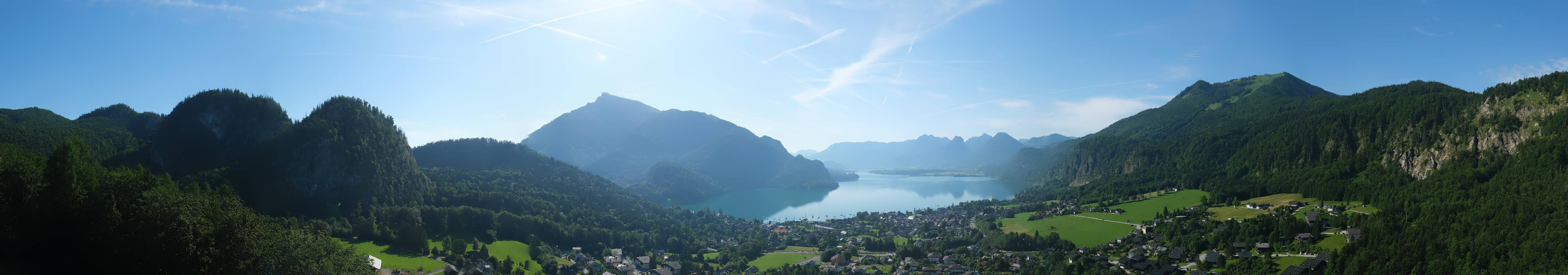 Archiv Foto Webcam St. Gilgen am Wolfgangsee Panorama