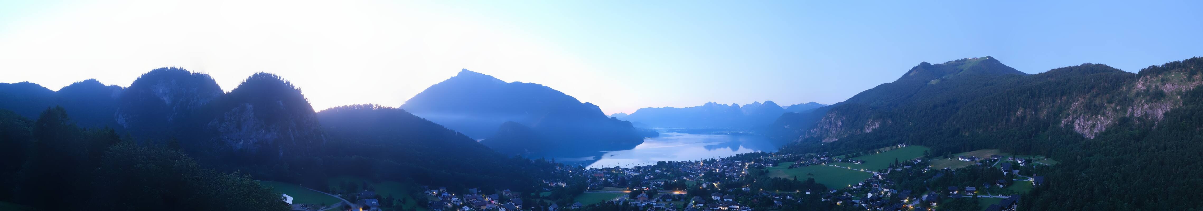 Archiv Foto Webcam St. Gilgen am Wolfgangsee Panorama