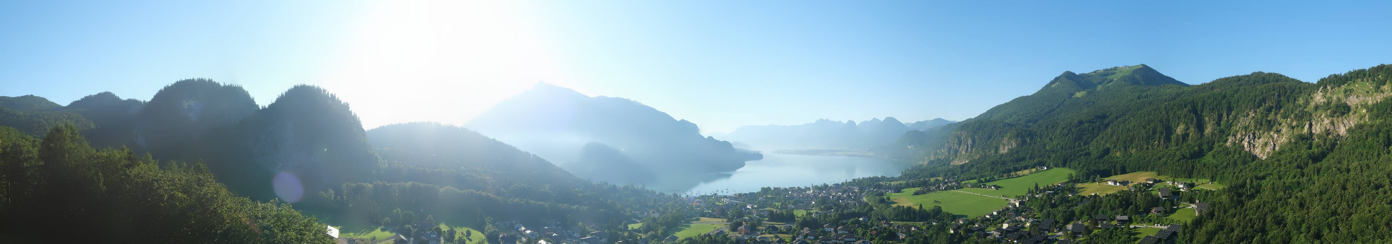 Archiv Foto Webcam St. Gilgen am Wolfgangsee Panorama