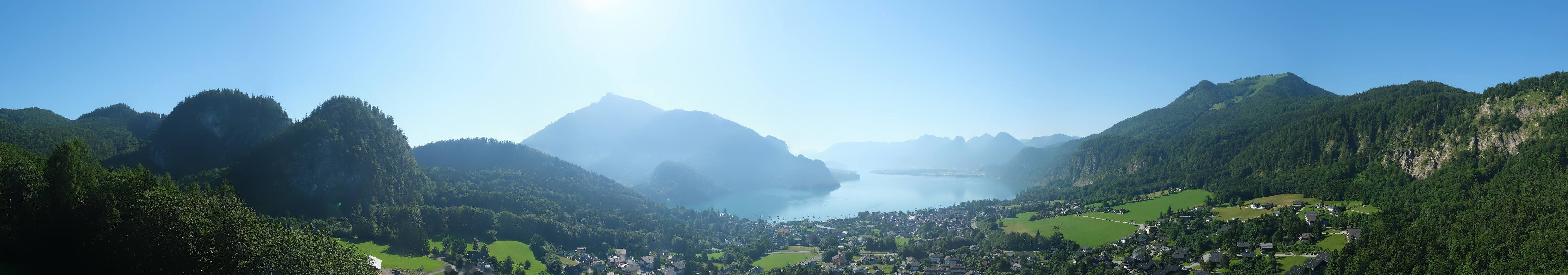 Archiv Foto Webcam St. Gilgen am Wolfgangsee Panorama
