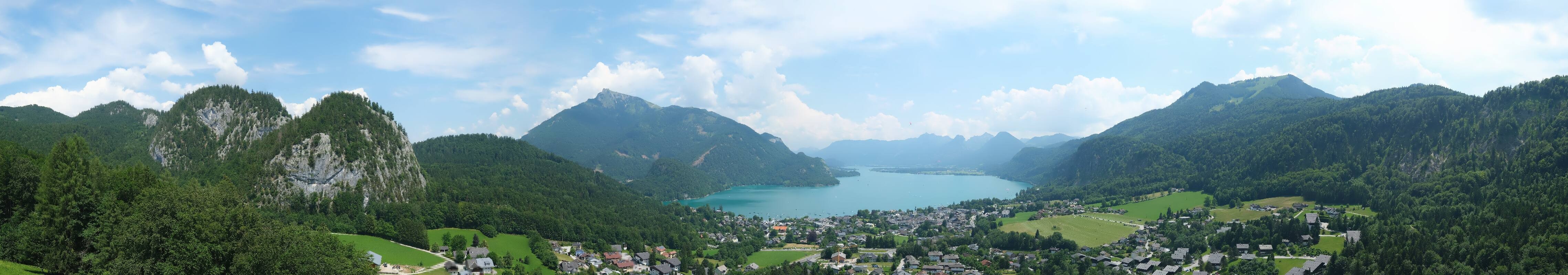 Archived image Webcam Salzkammergut - St. Gilgen at Lake Wolfgang