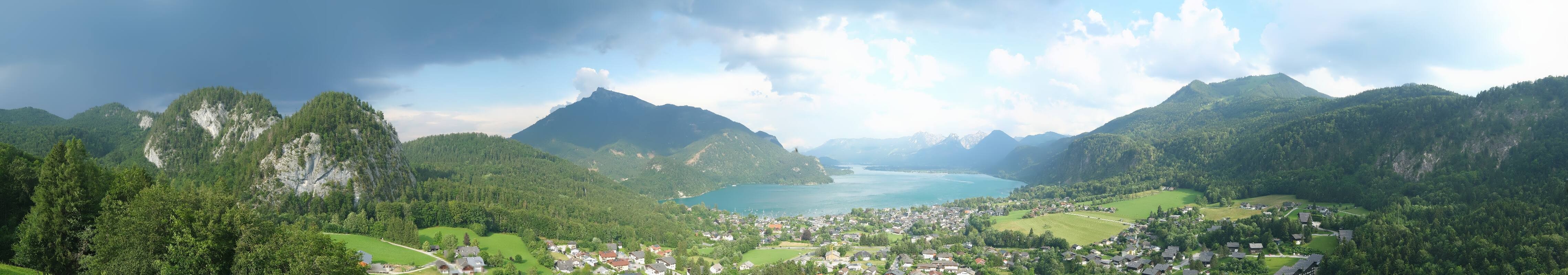 Archiv Foto Webcam St. Gilgen am Wolfgangsee Panorama