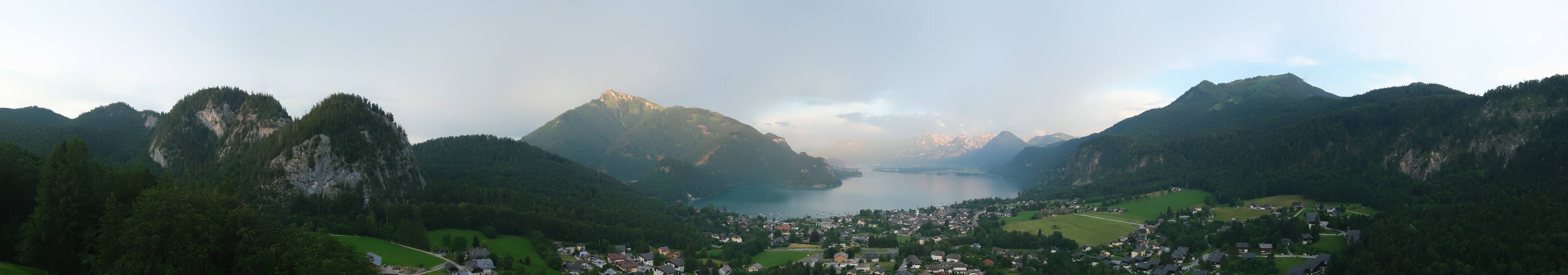 Archiv Foto Webcam St. Gilgen am Wolfgangsee Panorama
