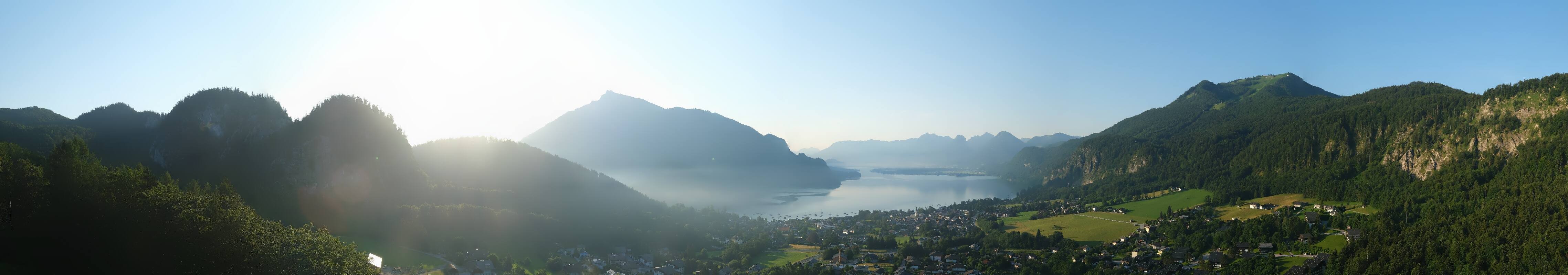 Archiv Foto Webcam St. Gilgen am Wolfgangsee Panorama