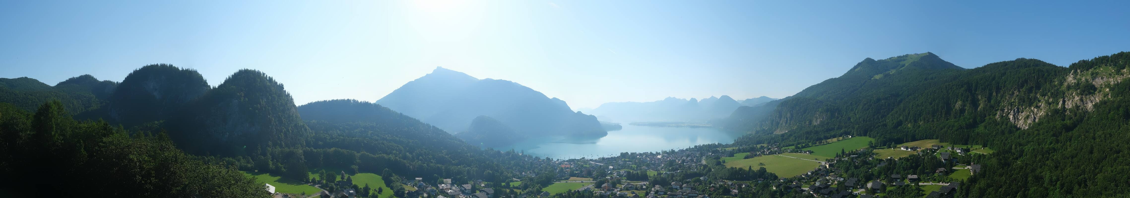 Archiv Foto Webcam St. Gilgen am Wolfgangsee Panorama