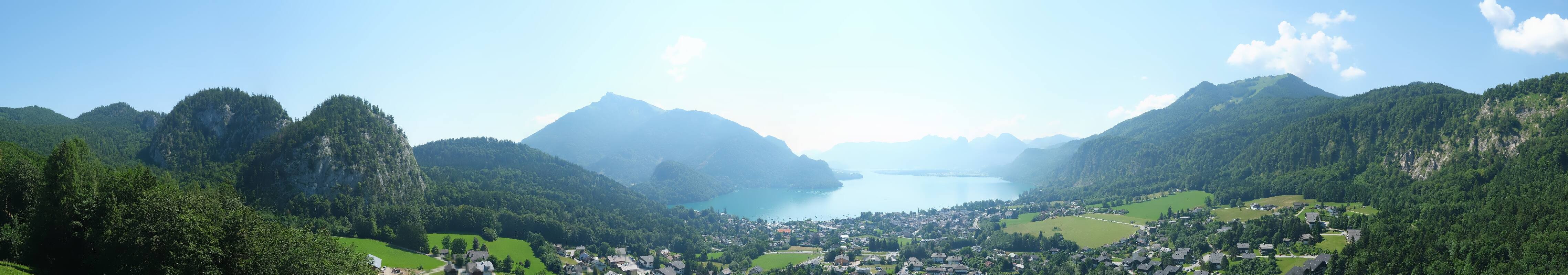 Archiv Foto Webcam St. Gilgen am Wolfgangsee Panorama