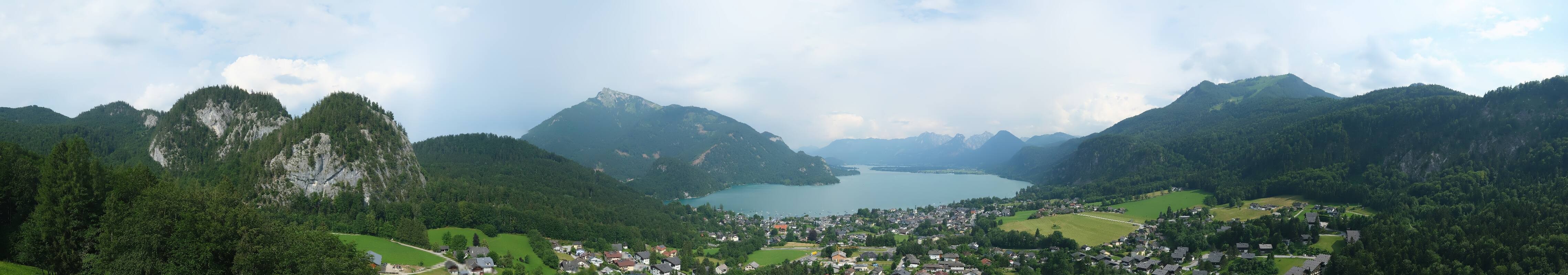 Archiv Foto Webcam St. Gilgen am Wolfgangsee Panorama