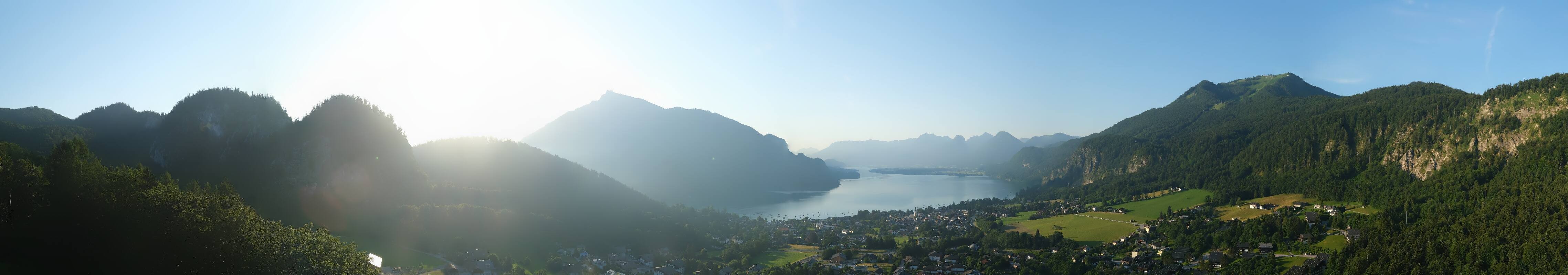 Archiv Foto Webcam St. Gilgen am Wolfgangsee Panorama