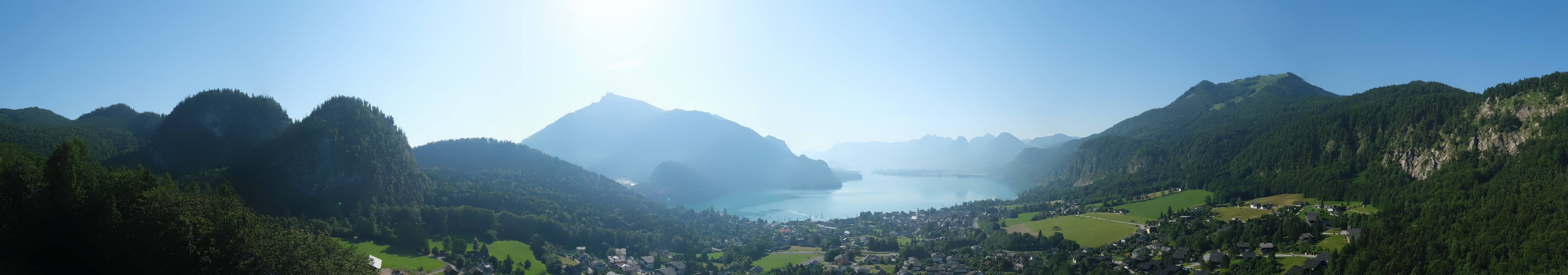 Archiv Foto Webcam St. Gilgen am Wolfgangsee Panorama