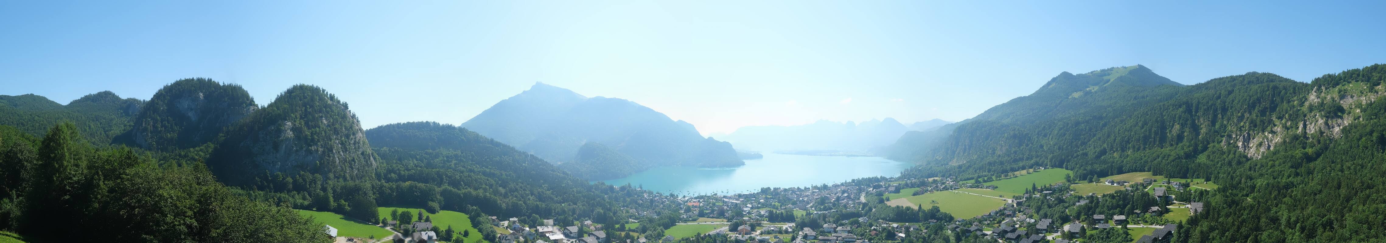 Archiv Foto Webcam St. Gilgen am Wolfgangsee Panorama