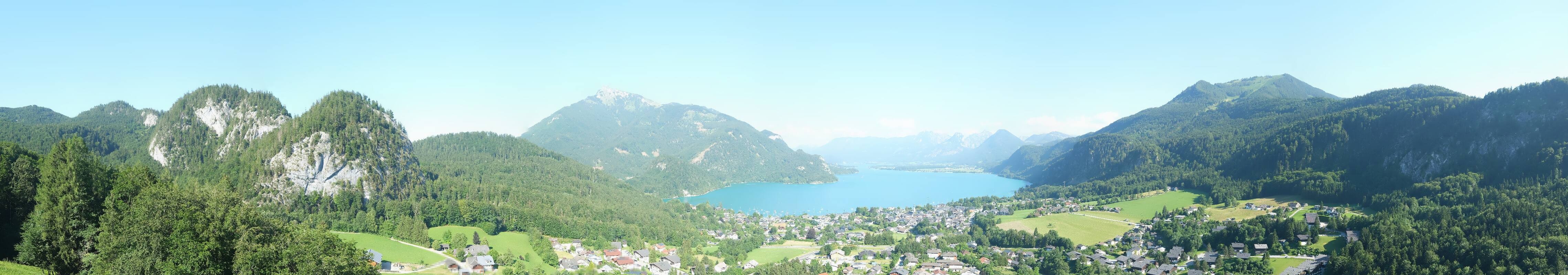 Archiv Foto Webcam St. Gilgen am Wolfgangsee Panorama