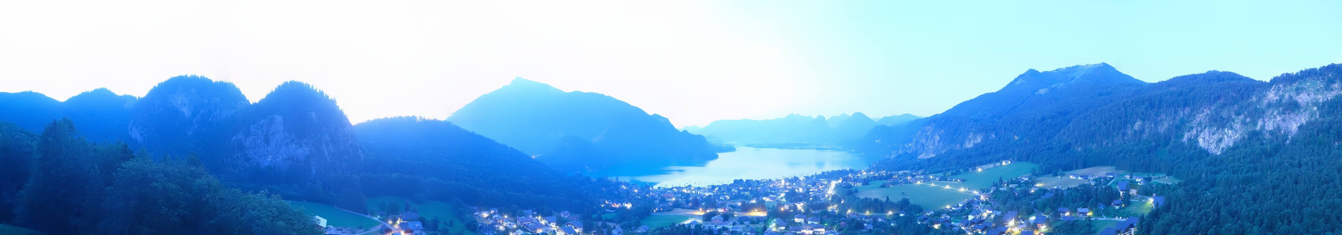 Archiv Foto Webcam St. Gilgen am Wolfgangsee Panorama