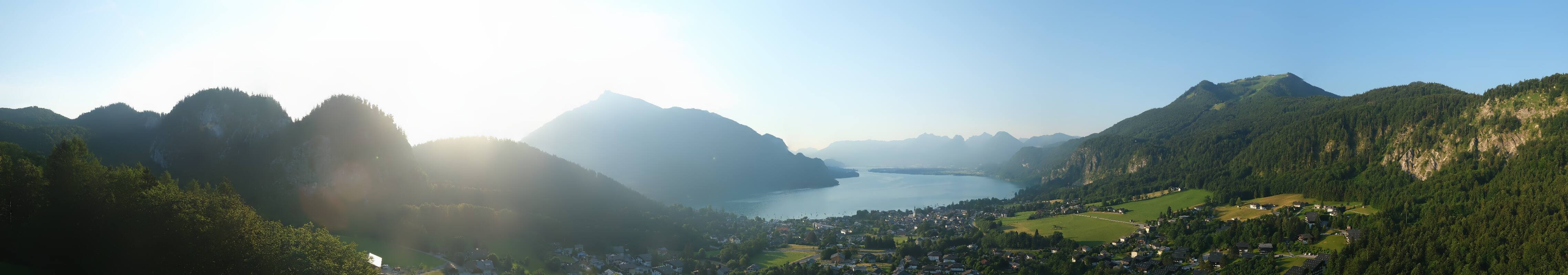 Archiv Foto Webcam St. Gilgen am Wolfgangsee Panorama