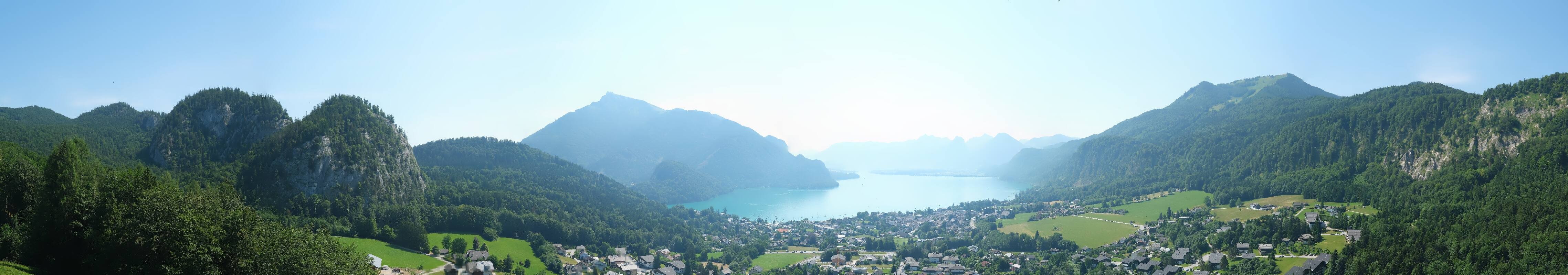 Archiv Foto Webcam St. Gilgen am Wolfgangsee Panorama