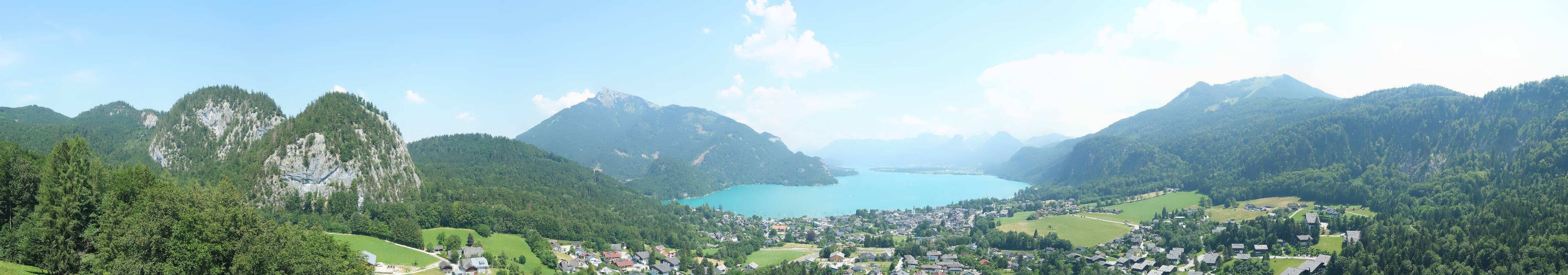 Archiv Foto Webcam St. Gilgen am Wolfgangsee Panorama