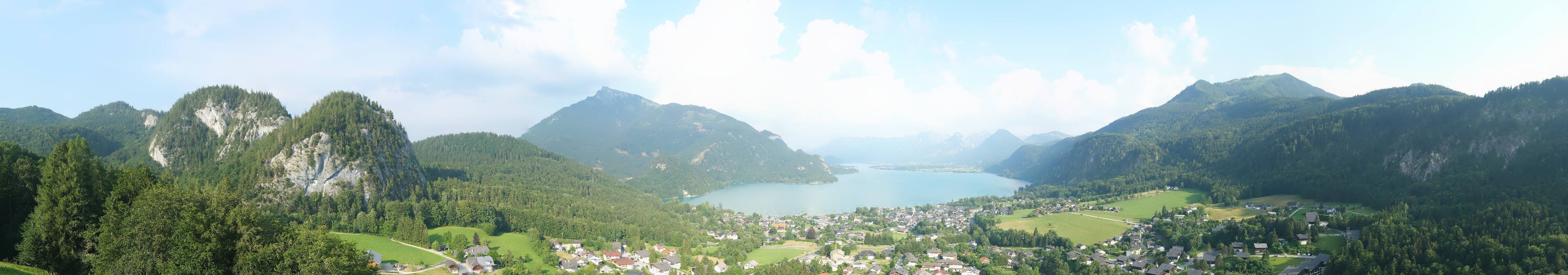 Archiv Foto Webcam St. Gilgen am Wolfgangsee Panorama