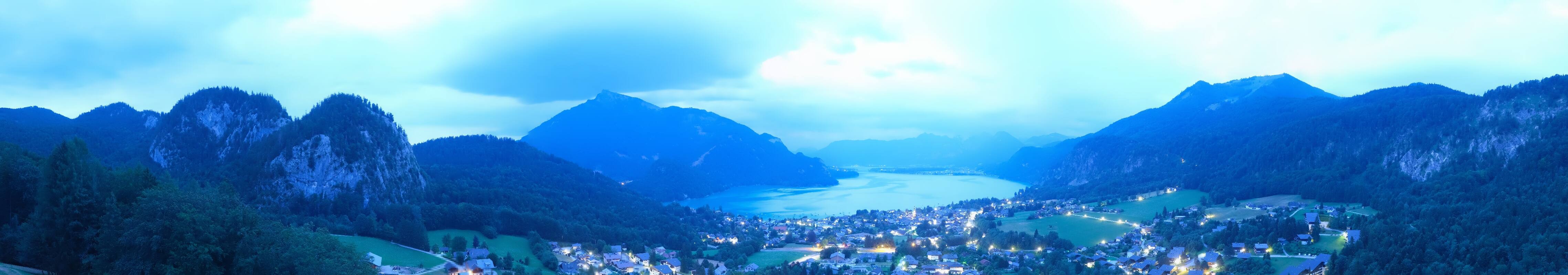 Archiv Foto Webcam St. Gilgen am Wolfgangsee Panorama