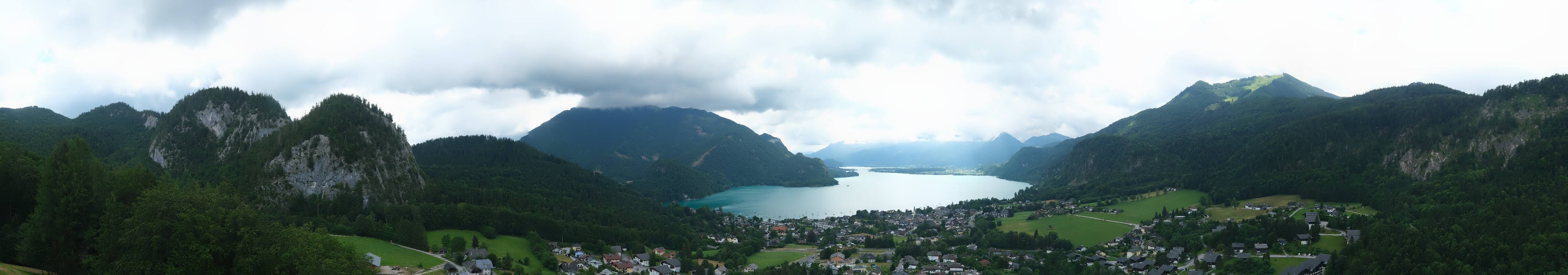 Archiv Foto Webcam St. Gilgen am Wolfgangsee Panorama