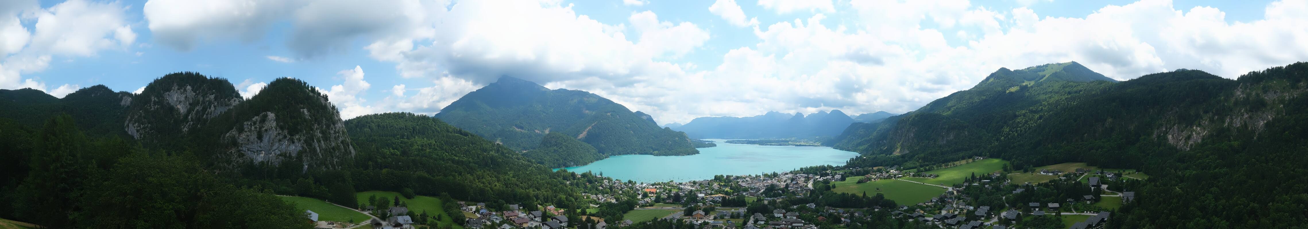 Archiv Foto Webcam St. Gilgen am Wolfgangsee Panorama