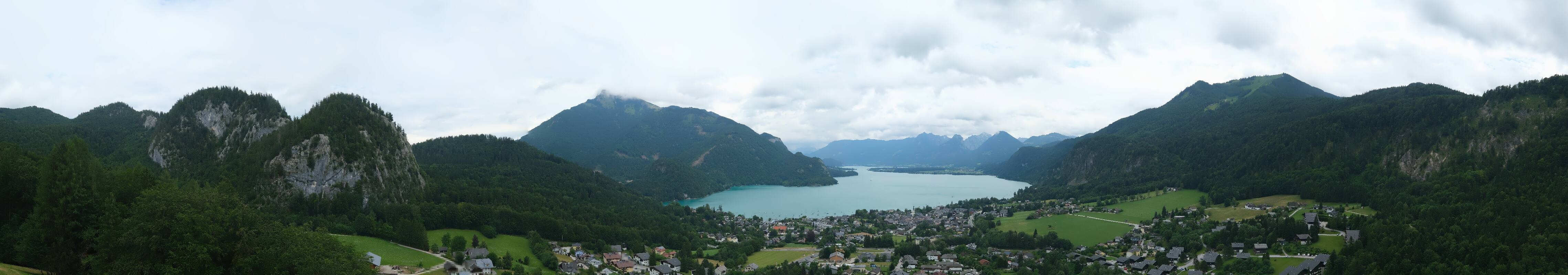 Archiv Foto Webcam St. Gilgen am Wolfgangsee Panorama