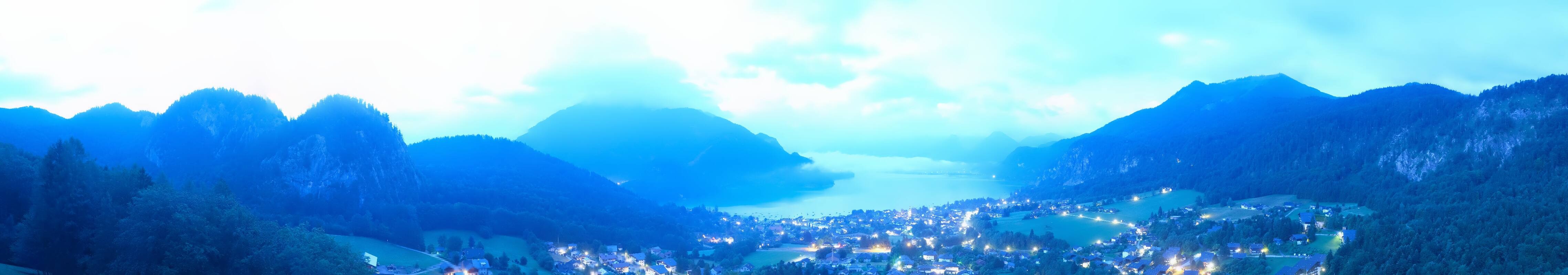 Archiv Foto Webcam St. Gilgen am Wolfgangsee Panorama
