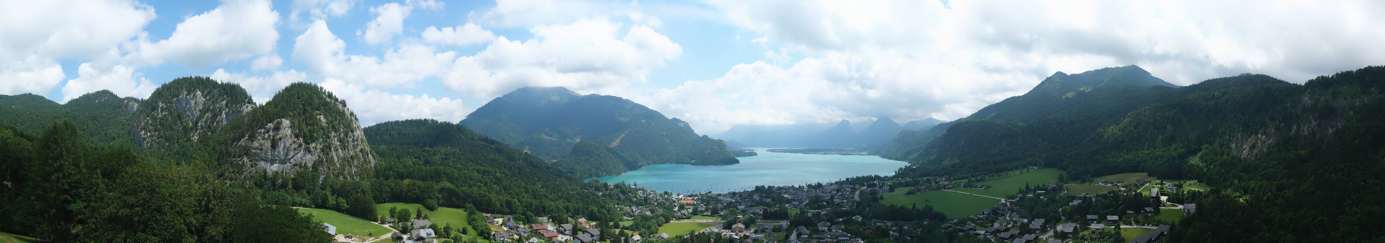 Archiv Foto Webcam St. Gilgen am Wolfgangsee Panorama