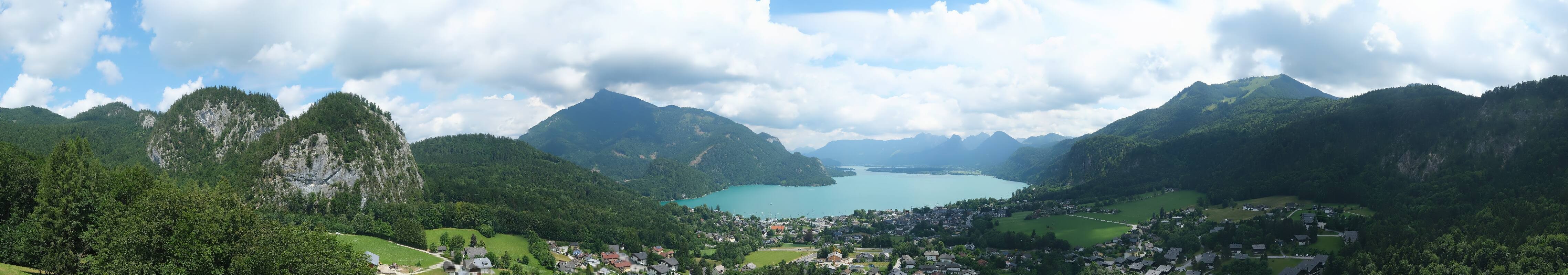 Archiv Foto Webcam St. Gilgen am Wolfgangsee Panorama