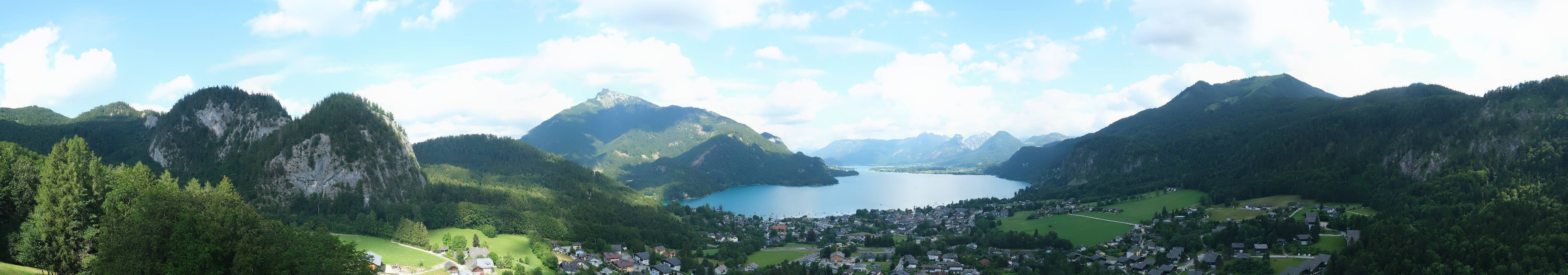 Archiv Foto Webcam St. Gilgen am Wolfgangsee Panorama