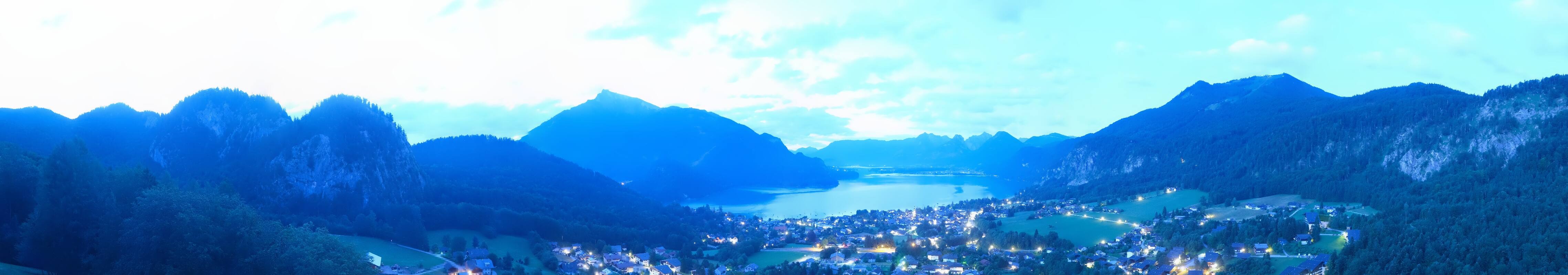 Archiv Foto Webcam St. Gilgen am Wolfgangsee Panorama