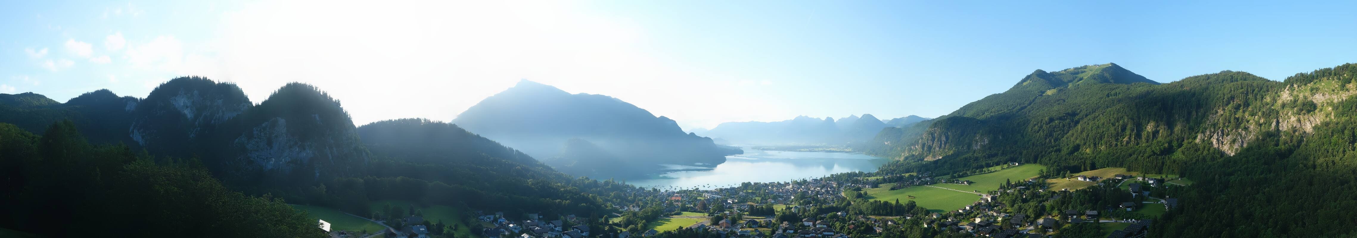 Archiv Foto Webcam St. Gilgen am Wolfgangsee Panorama