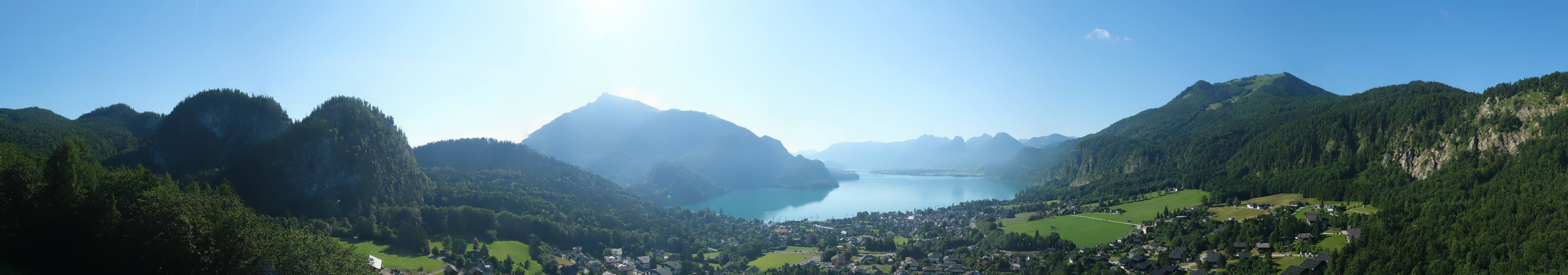 Archiv Foto Webcam St. Gilgen am Wolfgangsee Panorama