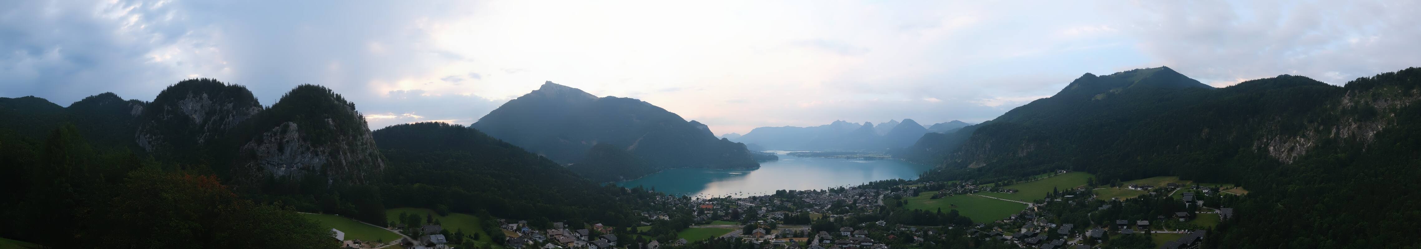 Archiv Foto Webcam St. Gilgen am Wolfgangsee Panorama