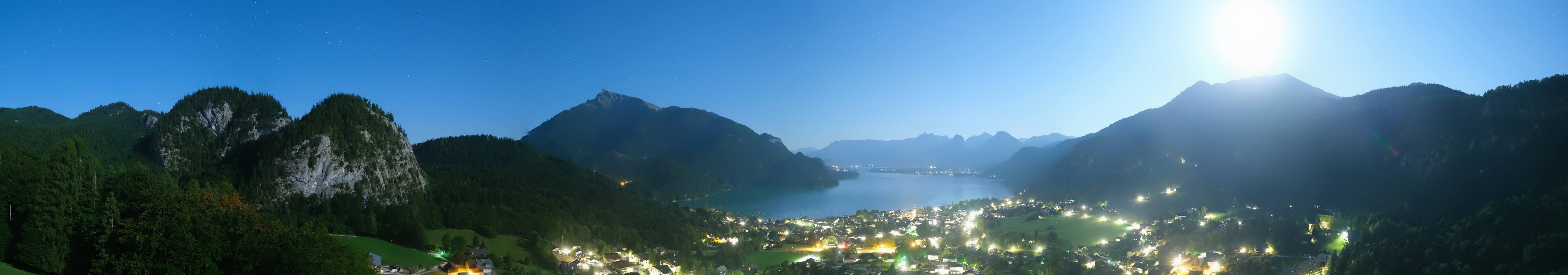 Archiv Foto Webcam St. Gilgen am Wolfgangsee Panorama